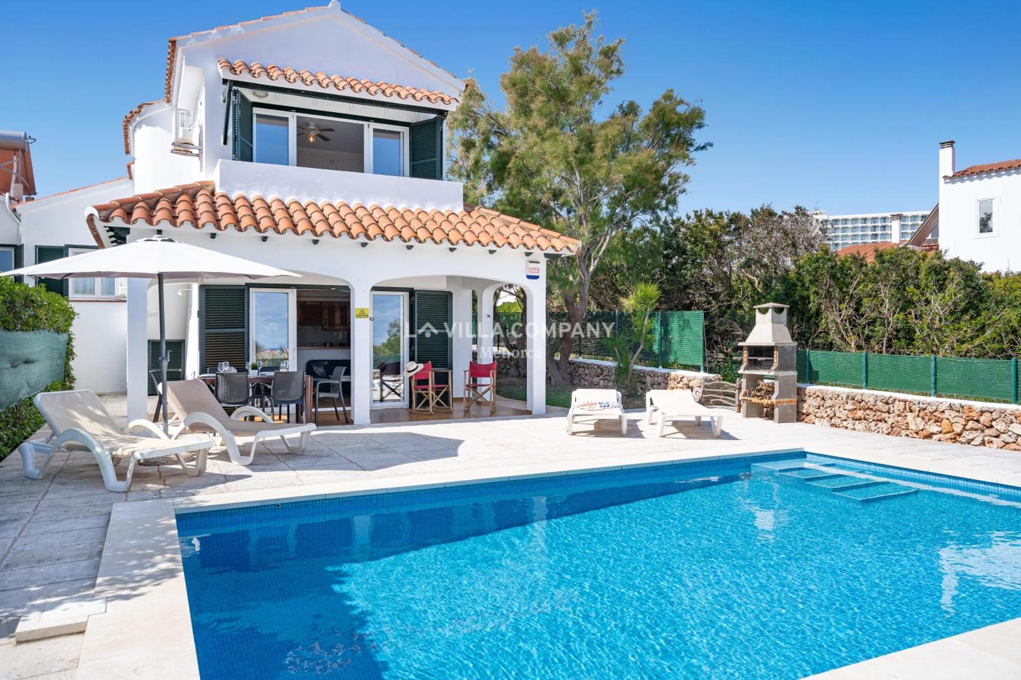 Villa ELSIE Arenal d'en Castell Exterior foto